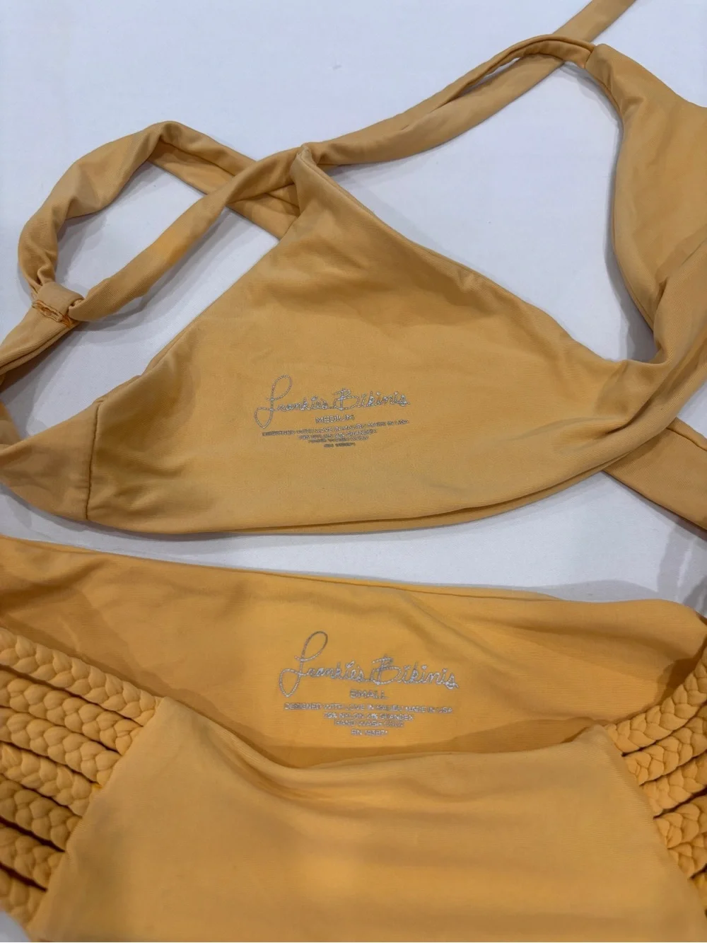 Frankie's Bikini Orange Set